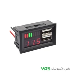 ماژول نشانگر ظرفیت باتری 8V--30V باراگراف و ولتاژ به همراه دو