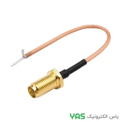 رابط SMA مادگی‏ سیم دار لحیمی