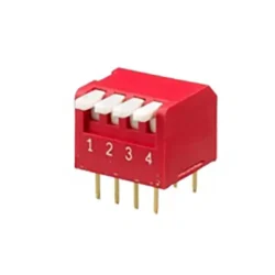 دیپ سوییچ 4PIN پایه 90 درجه